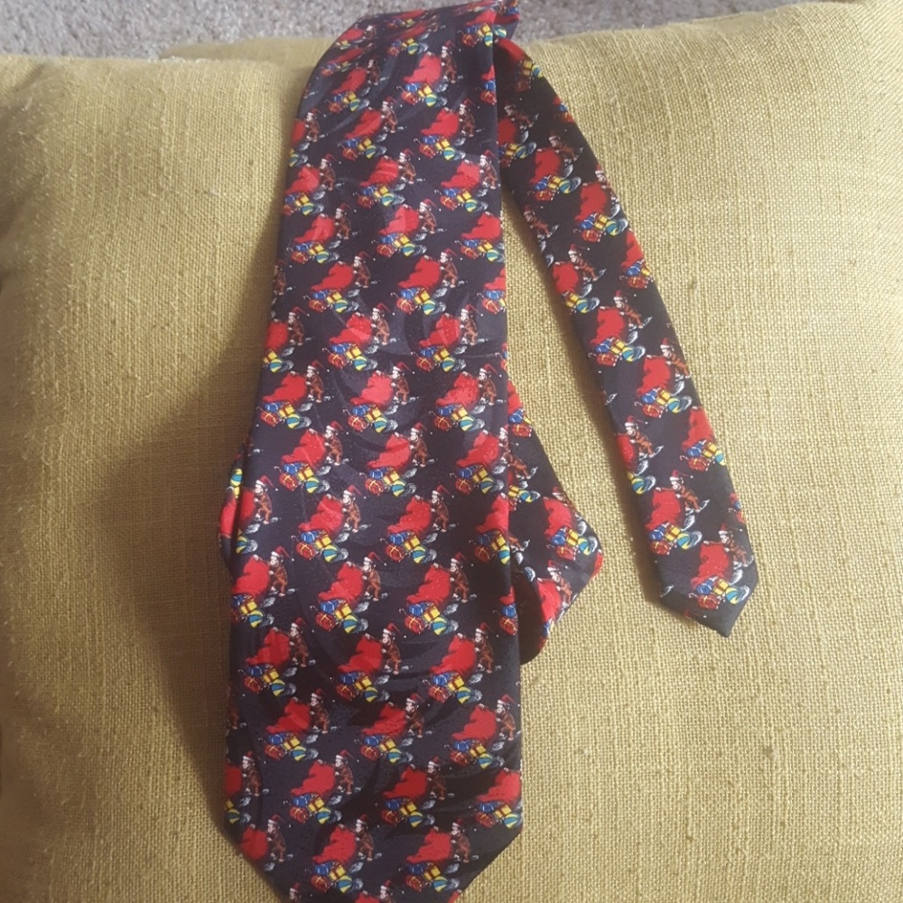 Curious George Christmas Necktie